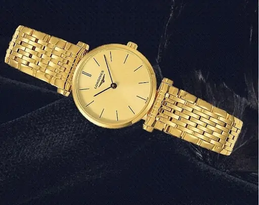 Đồng hồ vàng nữ 18k Longines